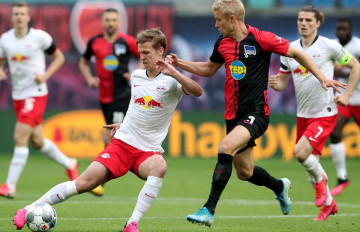 Highlights: RB Leipzig 2 - 1 Hertha BSC Berlin, Vòng 5 Bundesliga, mùa bóng 2020/2021